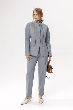 Брюки Pirs 6292 серо-голубой с бежевым меланжем