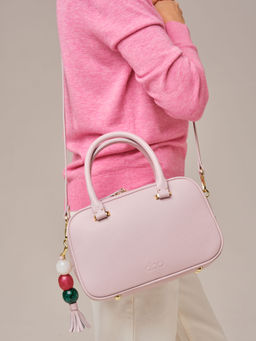 Кожаная сумка Hawaii DBR 31216 розовый дым фото 13