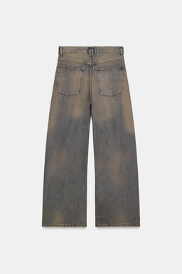 TRF LOW-RISE BAGGY JEANS - Zara фото 8