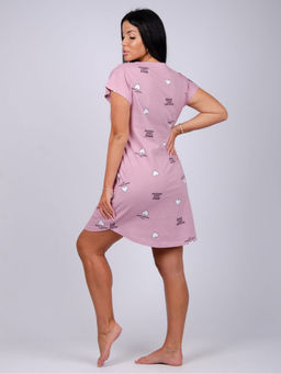 Туника "Душечка" брусника, трикотаж