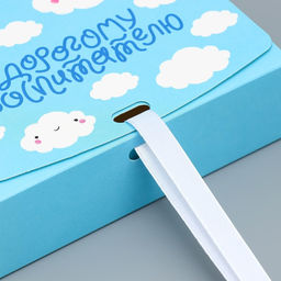 Складная коробка подарочная Дорогому воспитателю, 16.5 12.5 5 см - Дарите счастье фото 3