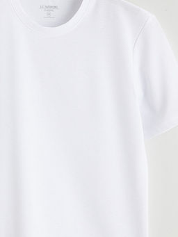 Bisiklet Yaka Penye Erkek Ti??rt