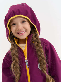 Комбинезон Softshell демисезонный Слива - Bungly фото 14