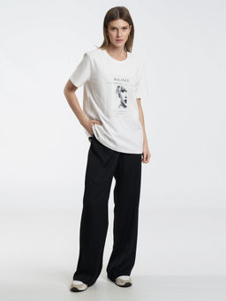 Джемпер трикотажный с коротким рукавом SERGINNETTI