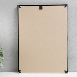 Фоторамка для фото 21×30 см June, пластик, 4 серия, чёрный