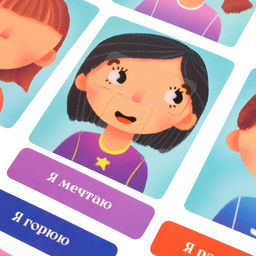 Развивающий набор Мои эмоции - Iq-zabiaka фото 5