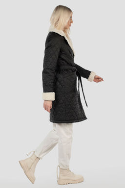 Куртка женская зимняя (пояс) - El podio фото 7