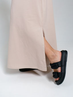 970 Платье-мантия "Бежевый"