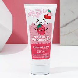 Подарочный набор косметики «Сладкой жизни», гель для душа 300 мл и крем для тела 200 мл, Чистое счастье