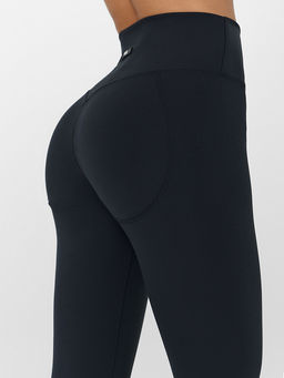 Легинсы спортивные женские черные