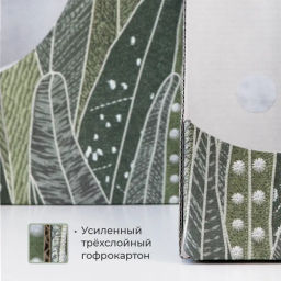 VAL BT-3VP-90 Лотки для бумаг верт., тетрадные, 21*18*9 см, набор 6 шт., BOTANIC, шт - Valiant фото 17