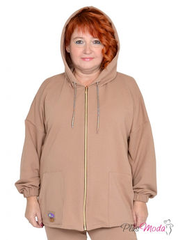 Толстовка Модель №1353 размеры 44-84 - Plusmoda фото 8