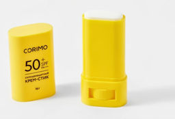 Corimo Солнцезащитный Крем-стик Увлажняющий SPF 50+ с гиалуроновой кислотой 16г (Ю. Корея)