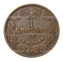 1 сентаво 1974 года Гондурас