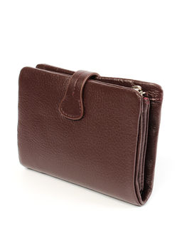 LACCOMA кошелек LA-2091-темно-бордовый натуральная кожа  фото 2