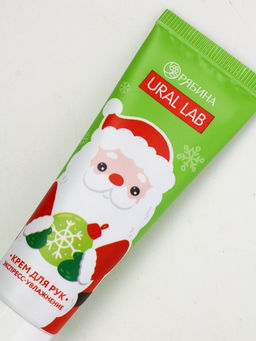 Крем для рук Happy New Year, 30 мл, сливочный крем, URAL LAB