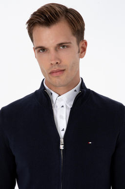 Erkek Slim Fit Lacivert Basic Triko H_rka Sepette S_rpriz _ndirim - U.s. polo assn фото 9