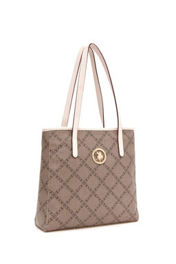 Женская бежевая сумка через плечо - U.s. polo assn фото 4