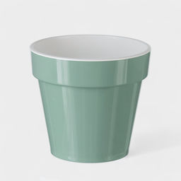 Цена за 2 шт. Кашпо для цветов со вставкой «Порто», 1 л, цвет нефрит