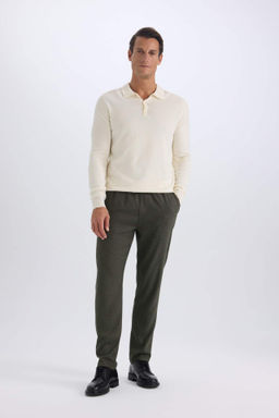 K?sl?k Jogger Pantolon Beli Bagc?kl? Cepli Duz Paca - Defacto фото 4