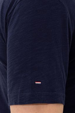 Мужская темно-синяя футболка с V-образным вырезом Basic - U.s. polo assn фото 7