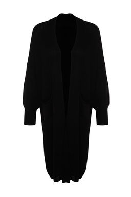 TRENDYOLMILLA Siyah Maxi Basic Triko H?rka TWOAW24HI00096  фото 6