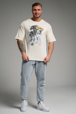 Футболка мужская 8507/1 оверсайз