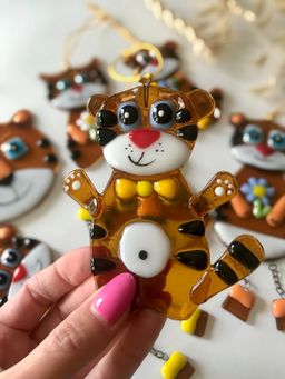 Сувенир Тигренок с бантиком - Стрекоза фото 2