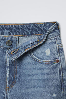 RIPPED WIDE LEG JEANS - Zara фото 4