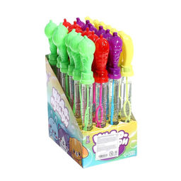 Цена за 24 шт. Мыльные пузыри Фрукты 26х3х3 см - Funny toys фото 3