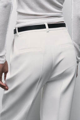 TROUSERS WITH BELT - Zara фото 4