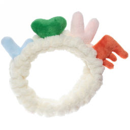 Цена за 2шт. Повязка на голову "Beauty Mapafet- LOVE", 6 цветов, 6*20см