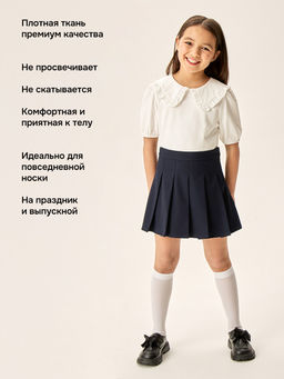 Блузка 4ш70226 белый - Nikastyle фото 2