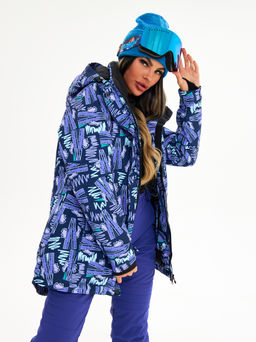 Женская горнолыжная сноубордическая куртка Alpha Endless Ultra Chaleur SNB 423/316_5 Разноцветный  фото 23