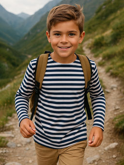 Тельняшка лонгслив детская 516 (104, 56)