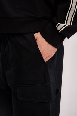 Брюки карго текстильные Черный ANTA SPORTS CLUB Woven Casual Pants  фото 5