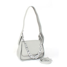 Сумка женская искусственная кожа Ch&K-8829, 1отд, плечевой ремень, серый SALE 257631