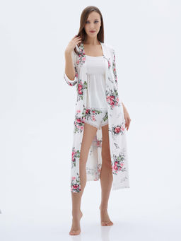 Пижама с шортами МИШЕЛЬ (молоко № 18)