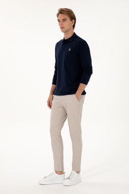 Erkek Lacivert Basic Sweatshirt Sepette S_rpriz _ndirim - U.s. polo assn фото 4