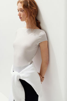 Camiseta transparente en canale - H&m фото 5