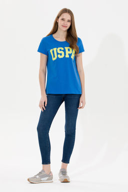 Женская футболка Saks с круглым вырезом Неожиданная скидка в корзине - U.s. polo assn фото 4