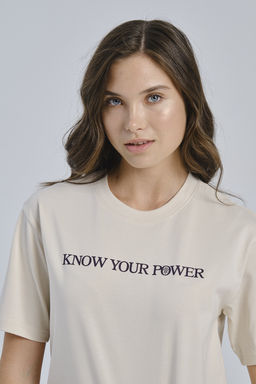 Футболка Бежевый KAI SS Tee - Anta фото 4