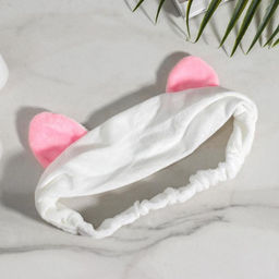 Цена за 12 шт. Повязка для умывания Ушки, цвет МИКС - Simaland фото 8