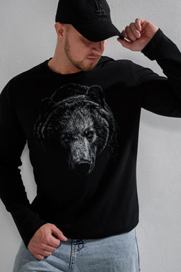 8514/1 Футболка с длинным рукавом мужская