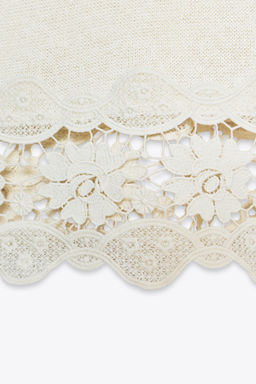 GUIPURE COMBINED TROUSERS - Zara фото 20