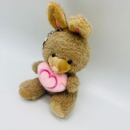 Мягкая игрушка брелок Кролик с сердечком в ассортименте - Storyland фото 3