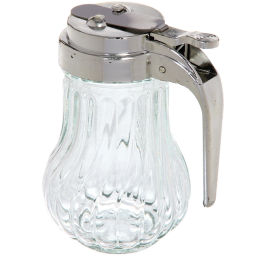 Цена за 3 шт. Сахарница стеклянная с дозатором крышка под металл