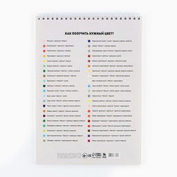 Альбом для рисования 40 листов на пружине А4 «Три котика»