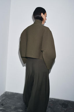 KNIT ZIP-UP JACKET - Zara фото 4