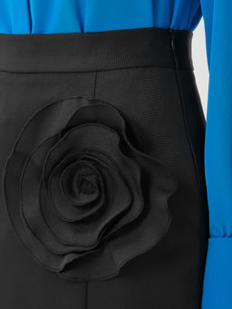 Юбка с декоративными цветами - Stilla фото 5